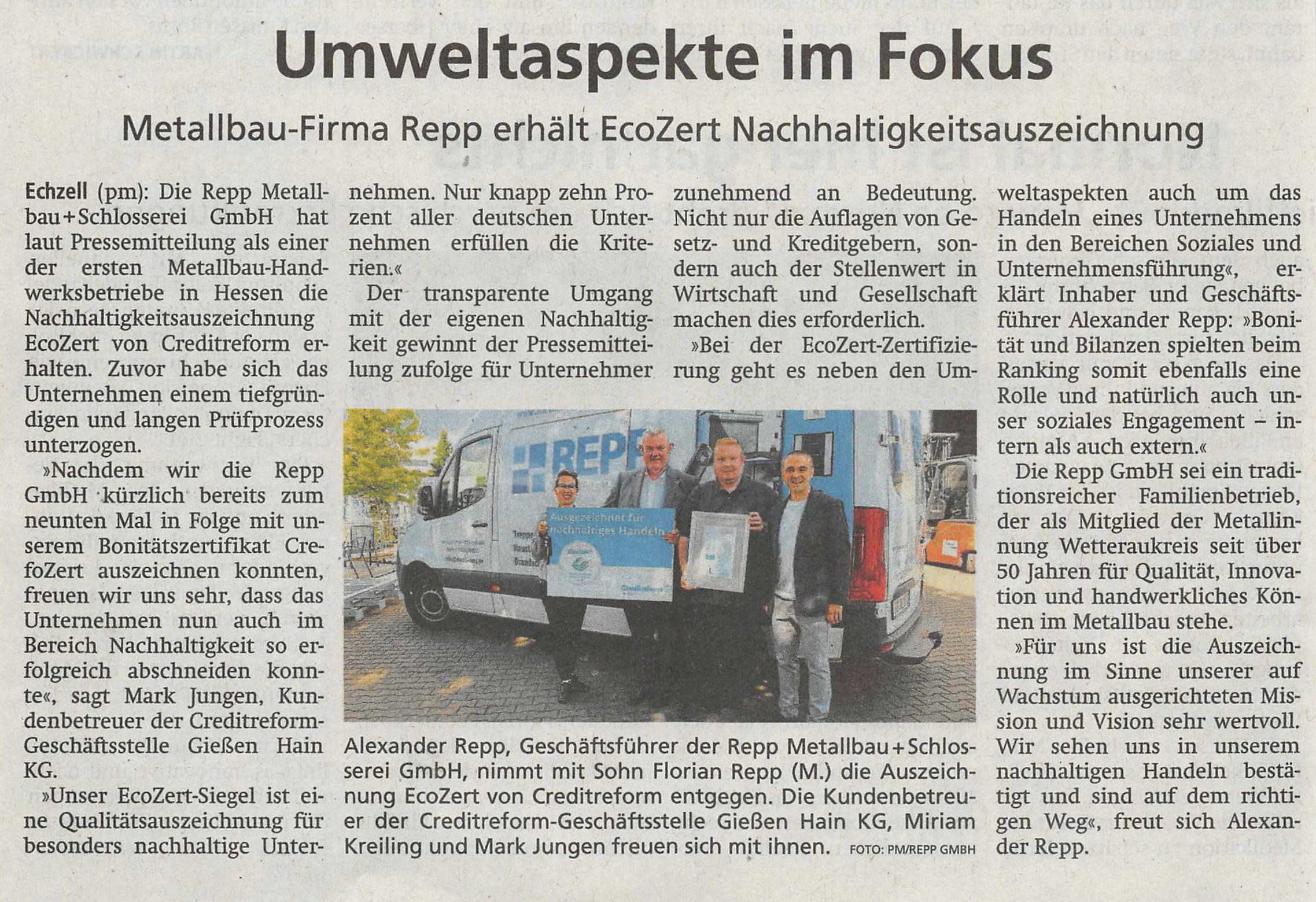 EcoZert 2025 WZ
